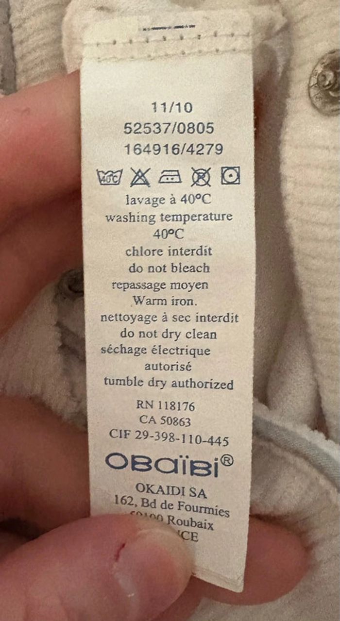 Pyjama blanc et gris - photo numéro 6