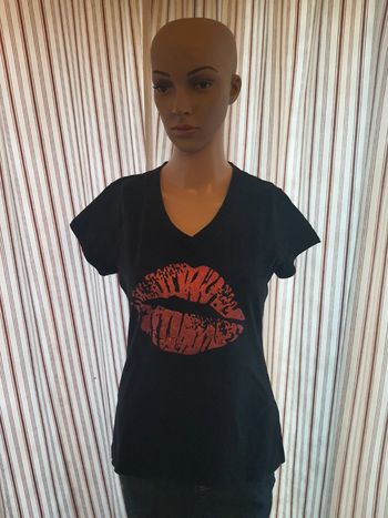 T-shirt de pyjama noir Hunkemöller taille S