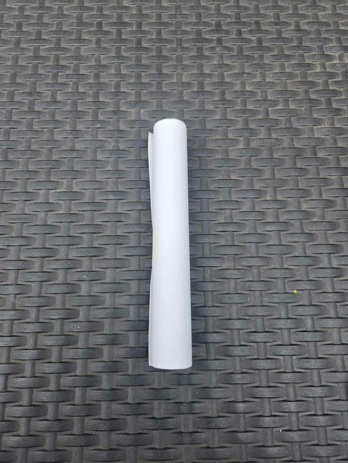 Film autocollant permanent blanc mat