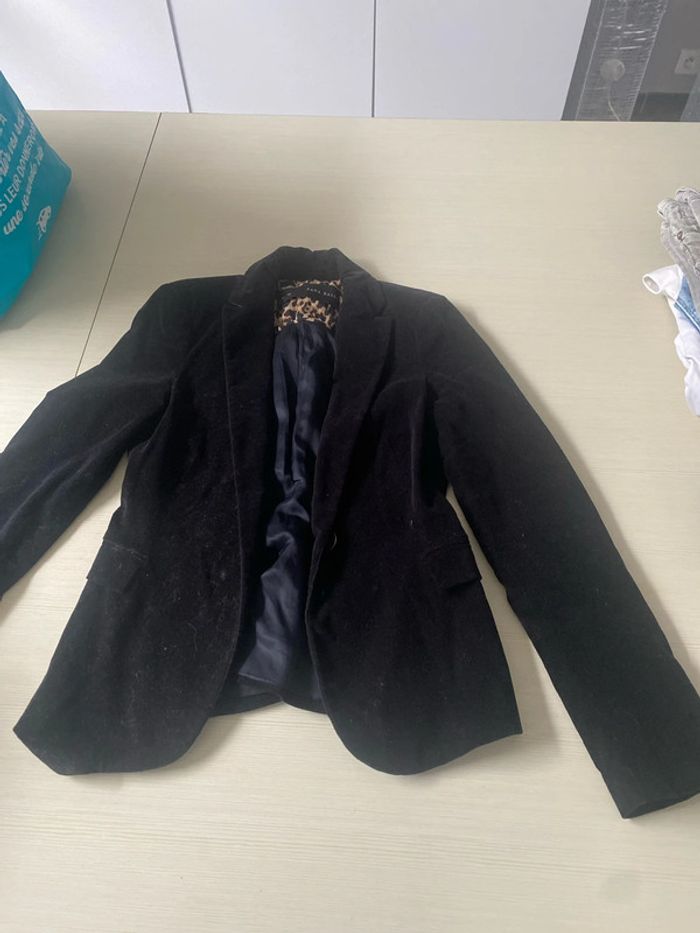 Veste style velour Zara