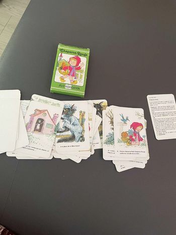 Jeu de Carte d’Association Chaperon Rouge