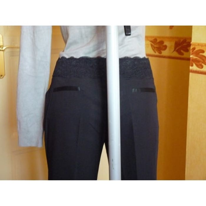 Cache Cache -  Pantalon smoking droit  T38 - photo numéro 4