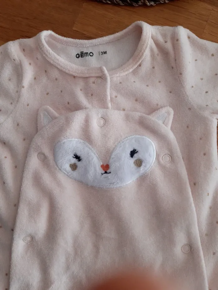 Pyjama bebe fille - photo numéro 3