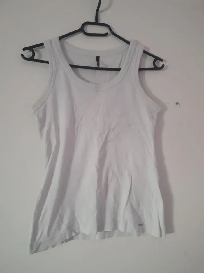 Débardeur blanc Naf Naf
