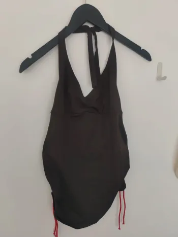 Haut de maillot de bain marron oxylane