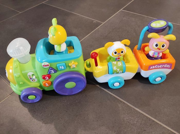 Petit train de l'alphabet Fisher Price
