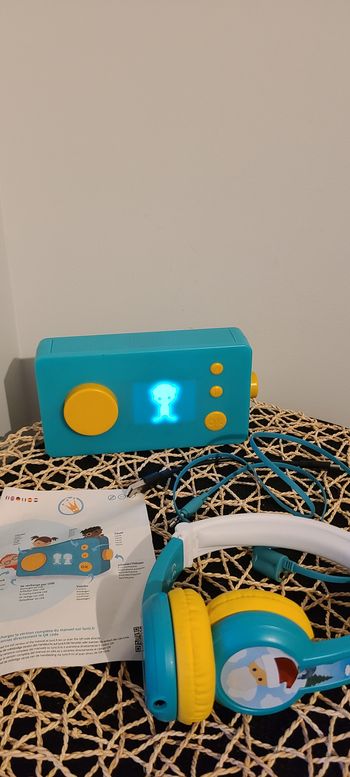 Lunii - Ma Fabrique à Histoires et Octave - Boîte à Histoires avec Casque Audio Enfant