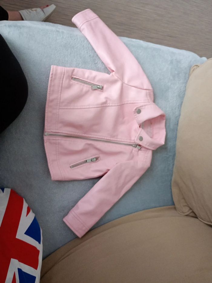 Blouson en cuire