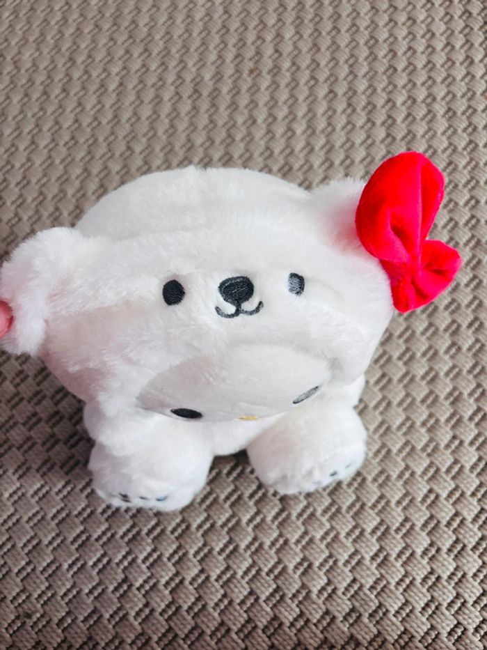 Peluche hello kitty neuf doudou blanc kawaii chat manga - photo numéro 2