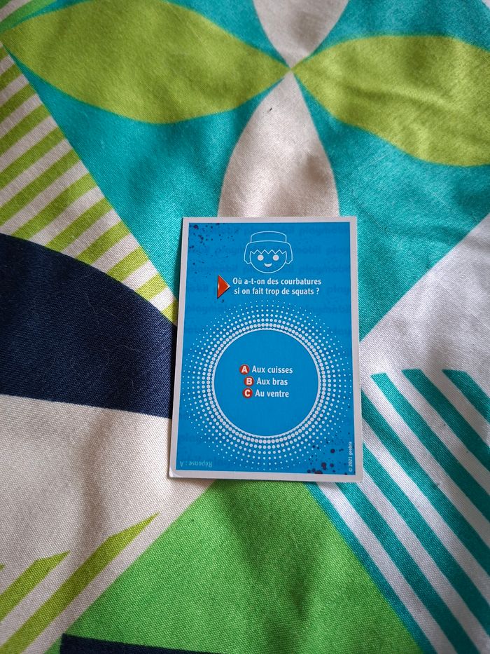 Carte playmobil patinage artistique 80 - photo numéro 2