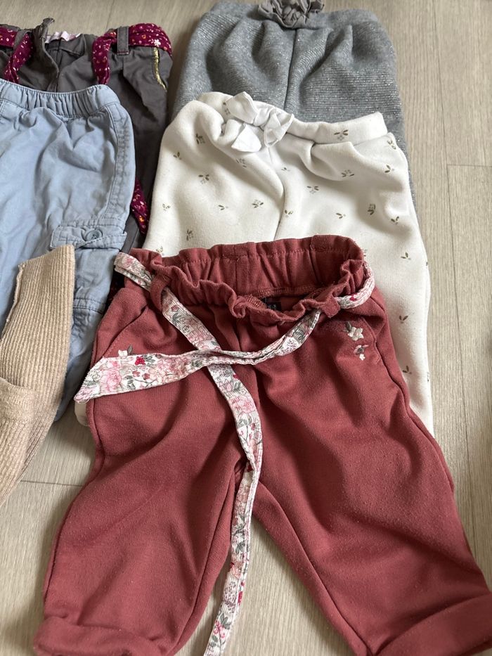Lot pantalon bébé fille - photo numéro 2