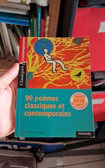 Livre  90 poème classique  et contemporain