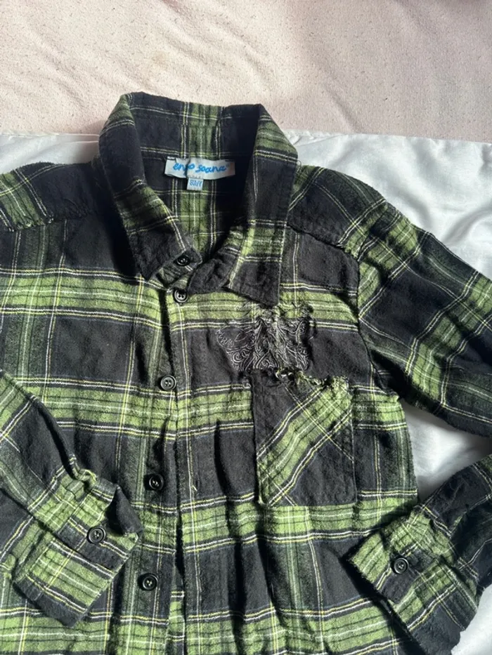 Joli ensemble pantalon + chemise taille 8 ans - photo numéro 4