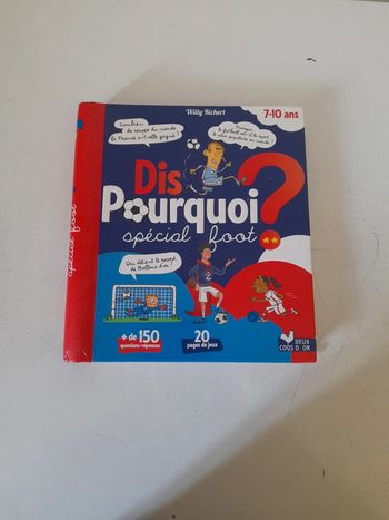 Livre Dis pourquoi spécial foot
