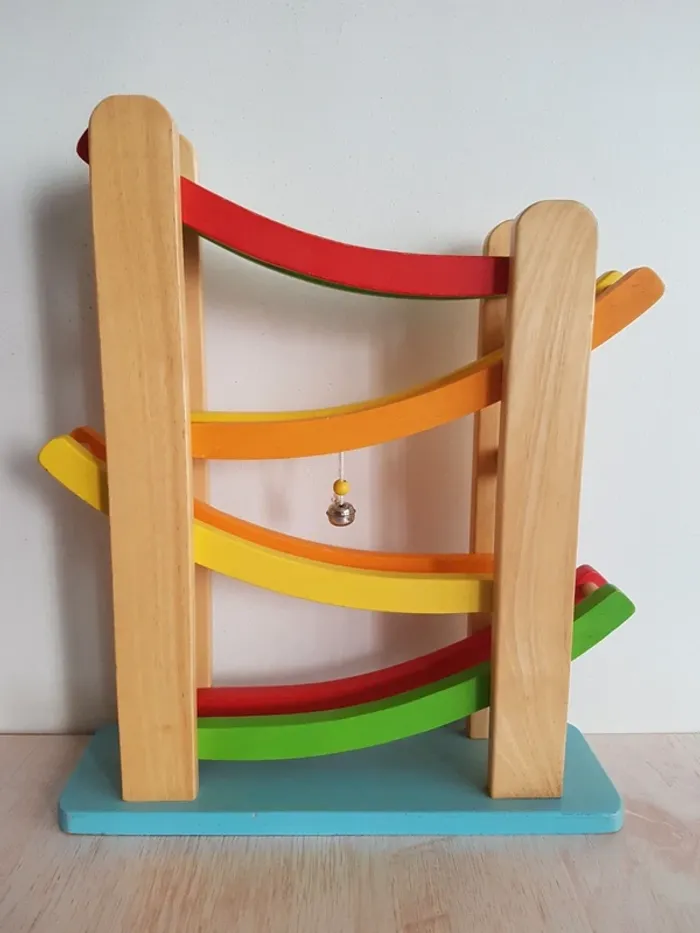 Toboggan cascade de voitures en bois Vilac - photo numéro 15