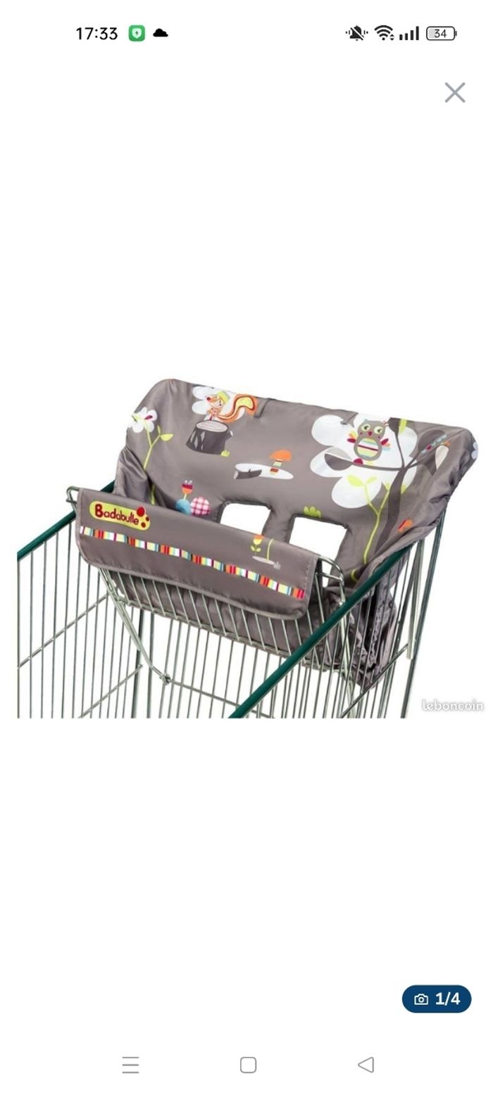 Housse de Chaise et caddie bébé - photo numéro 4