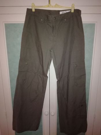 pantalon toile kaki teddy smith taille 31
