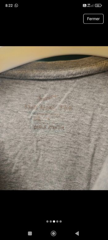 Tee-shirt Nike gris