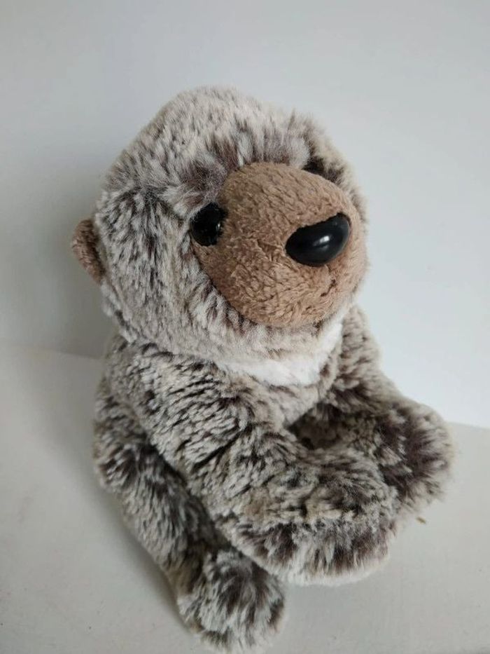Ours à collier peluche