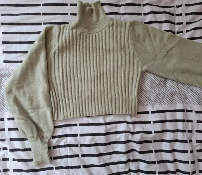 Pull à col roulé