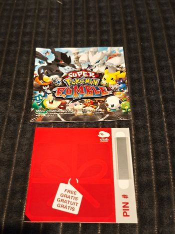 Notice Super Pokémon Rumble & Code VIP 3DS