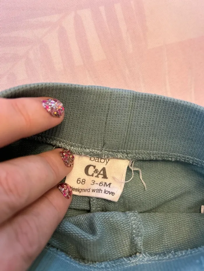 Lot de 3 shorts C&A baby - 3/6 mois - photo numéro 3