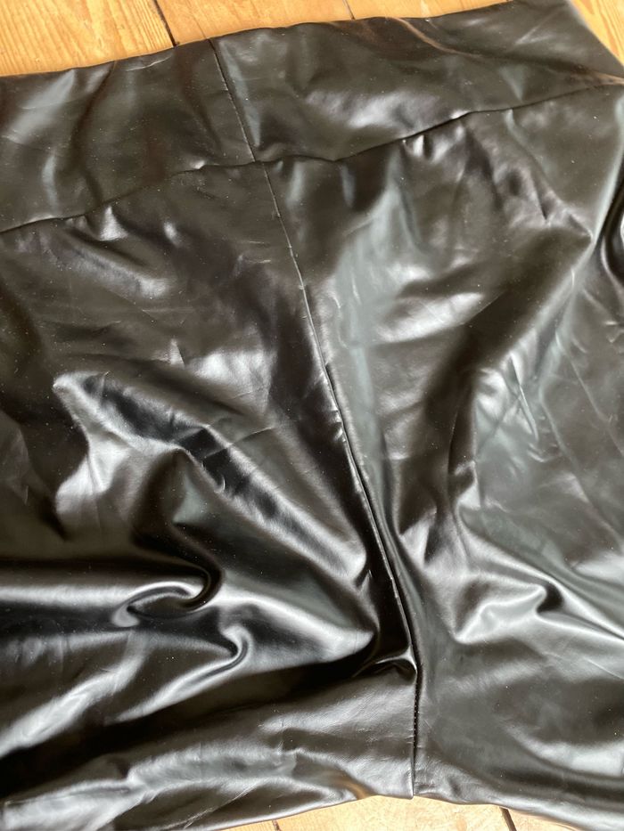 Caleçon legging Rainbow noir aspect latex 44/46 - photo numéro 4