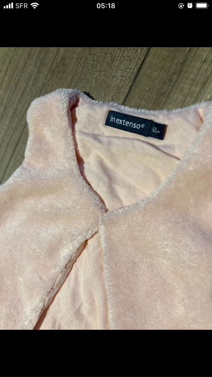Gilet sans manche rose - photo numéro 3