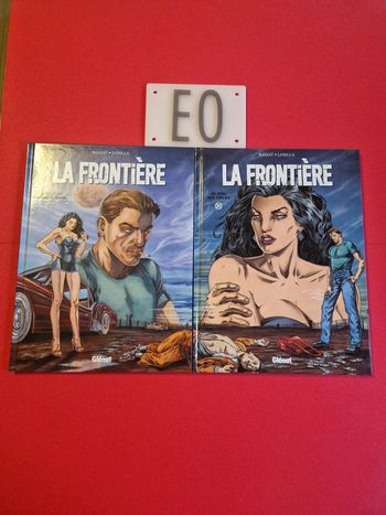Lot de 2 bd frontière 1 et 2,EO (série complète)