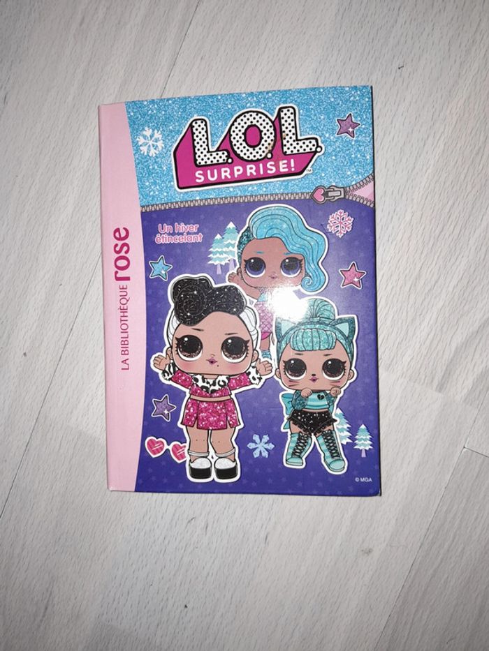 Ts joli livre biblio rose LOL 6 8 ans illustré