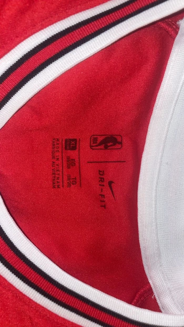 Maillots NBA officiel zach lavine Chicago bulls XL - photo numéro 2