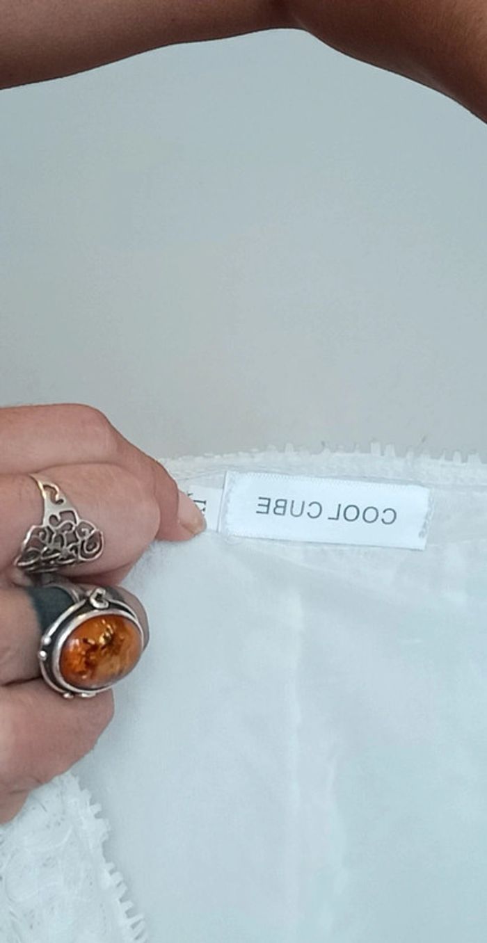 Robe longue dentelle blanche - photo numéro 12