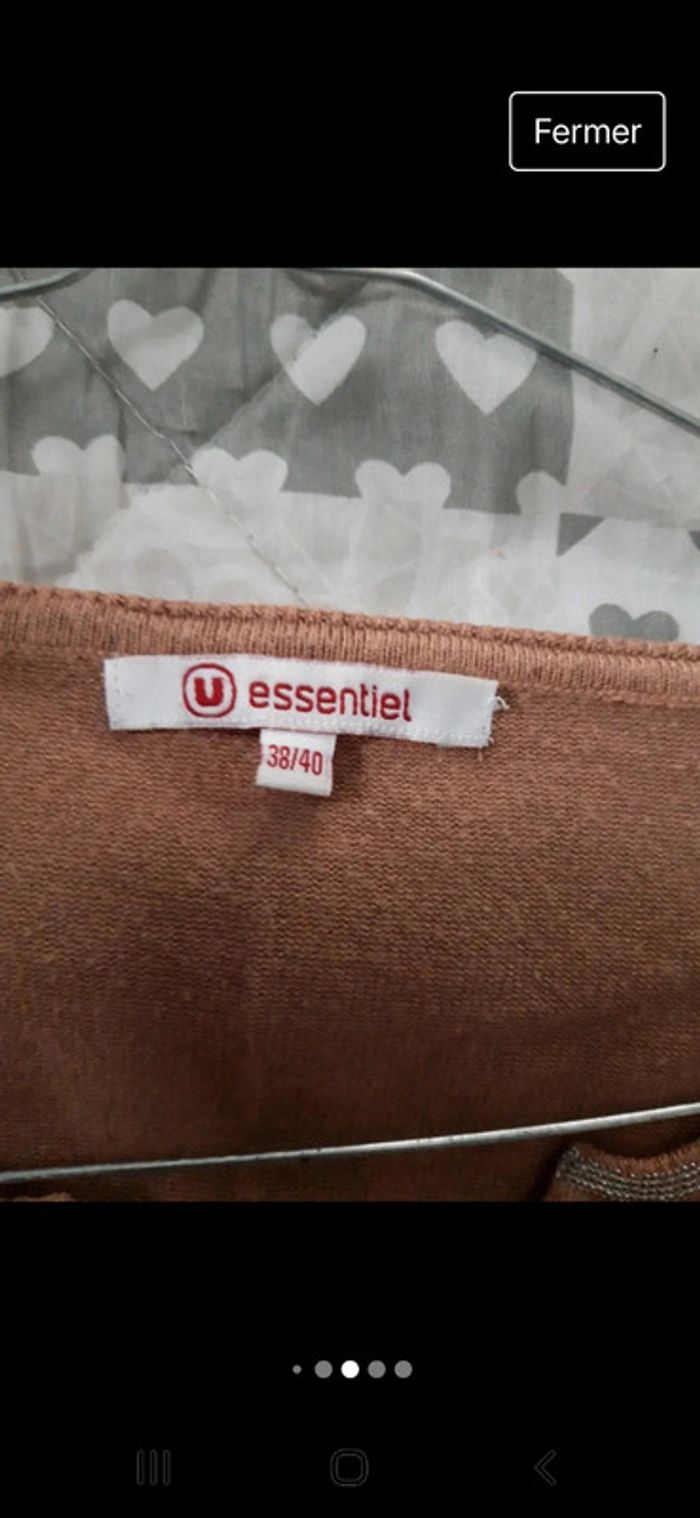 Pull marron clair - photo numéro 7