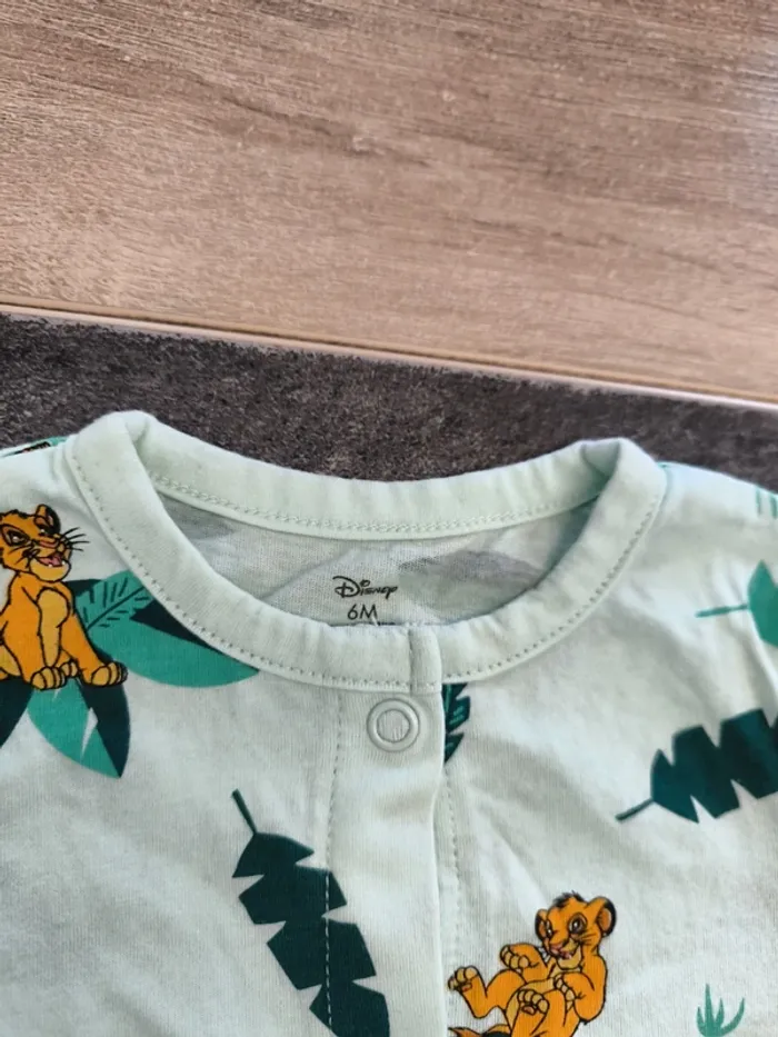 Combishort garçon 6 mois Disney Simba - photo numéro 6
