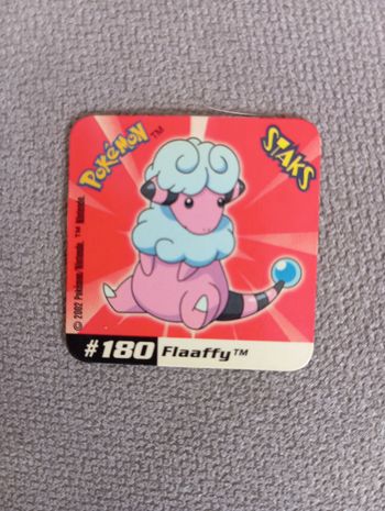 Magnet Pokémon Staks 2002 N°180 Flaaffy