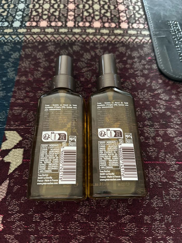 Lot de deux huiles sèches au Monoi - photo numéro 2