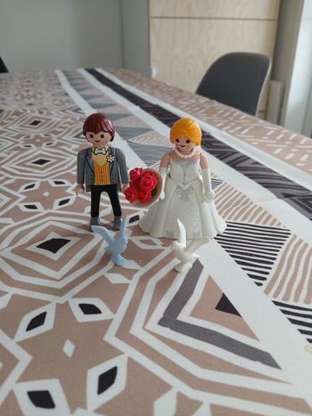 Playmobil couple de mariés