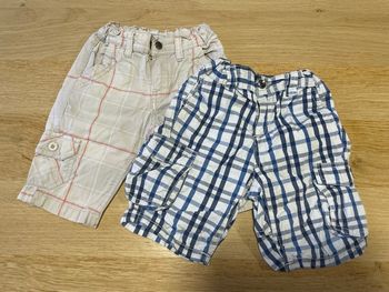 Lot 2 bermudas garçon 3 ans