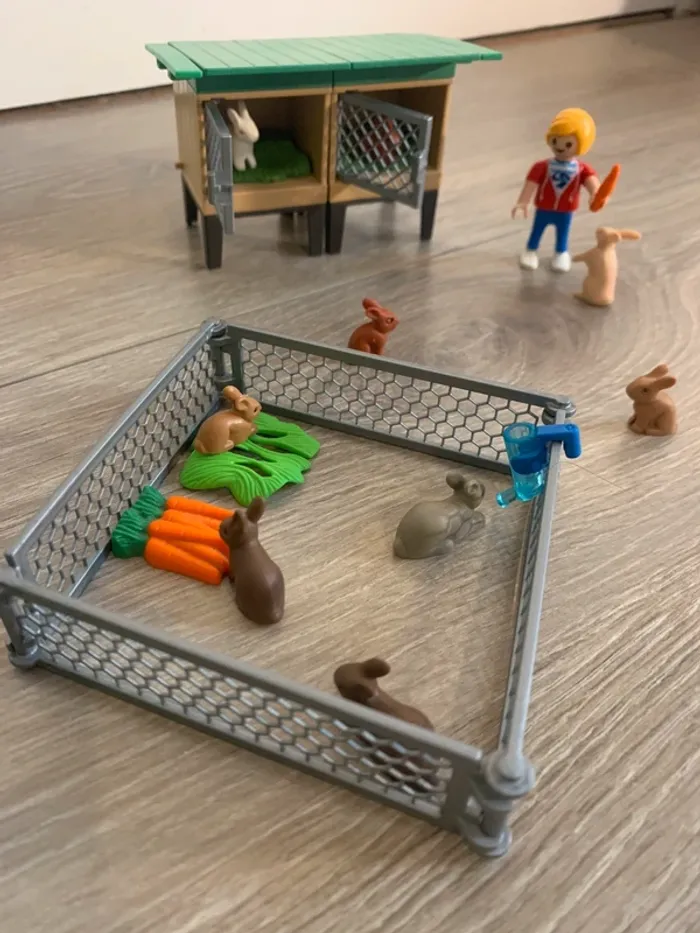 Playmobil 6140 clapier à lapin - photo numéro 3