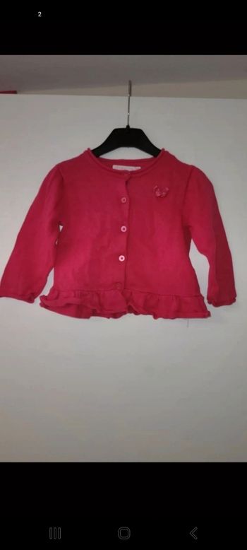 Veste fille 12 mois