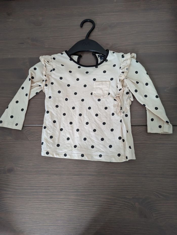 T-shirt manches longues 24 mois