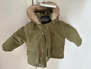 Manteau chaud bébé, parka