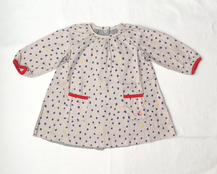 Lot Petit Bateau : robe + collants 6 mois - photo numéro 5