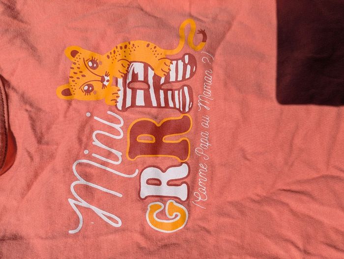 Tee-shirt fille mini grr très bon état - photo numéro 3