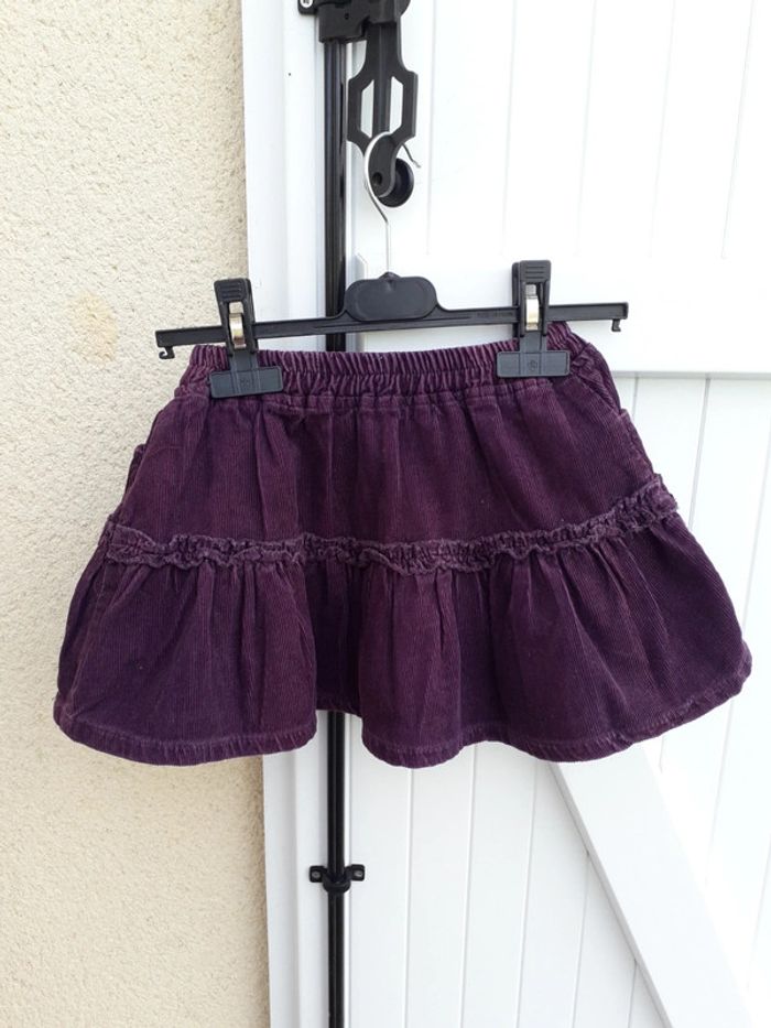 Jupe velours filles en taille 3 ans - photo numéro 2