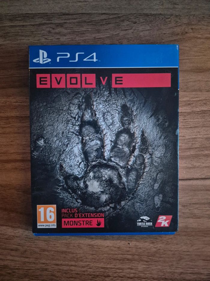 Jeu ps4 évolve