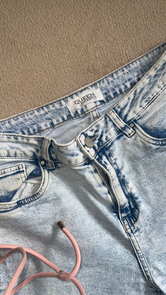 Pantalon jean large taille M - photo numéro 4