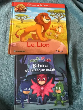 2 livres enfant