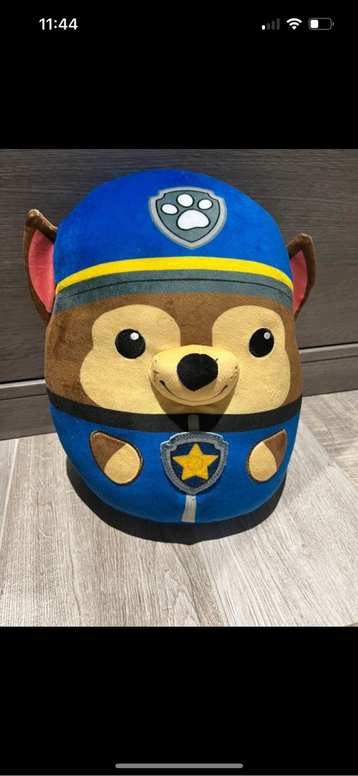 Peluche Chase 30 cm pat patrouille