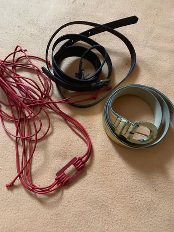 lot de 3 ceintures vintage